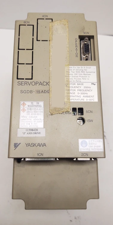 Used Yaskawa SGDB-15ADG Servo Drives Kentucky US | Edwards Industrial Repair #1017757