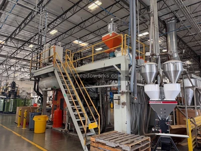 Used Sterling 20 lb. Accumulator Head Blow Molding Machines Illinois US | Meadoworks #1514550