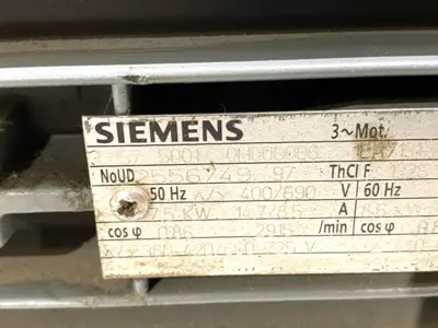 USED SIEMENS 1LA7131-2AA60