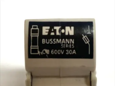 Used Eaton Bussmann Fuse Holder Class CC 1P 600V DIN Rail Indicator LOT OF 2 Fuse Accessories Michigan US | Maverick Industrial Sales #1398572