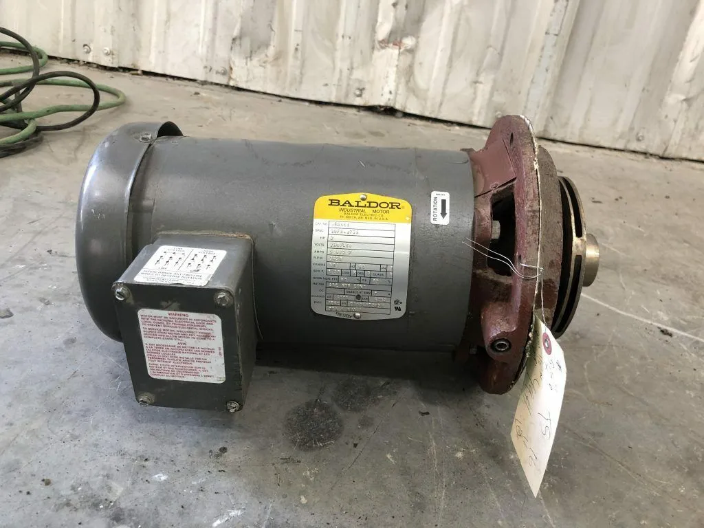 D20C-4AEV20P Centrifugal Pump Bearing Assembly / Motor 2HP 3450RPM 3PH 1.3GPM