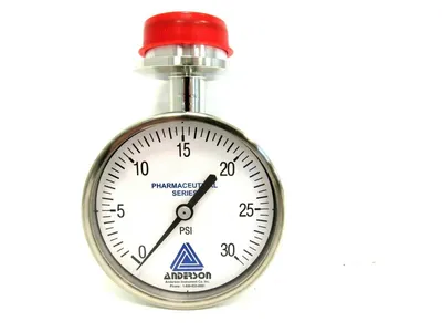 NEW ANDERSON EM066011237011A PRESSURE GAUGE 0-30 PSI