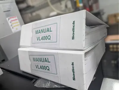 2019 SODICK VL 400Q WIRE TYPE ELECTRICAL DISCHARGE with WS4 High Precision 4th Axis Rotary EXCELLENT CONDITION!