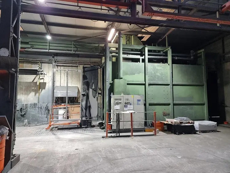 Used WHEELABRATOR KH3 1000 X 4000 MM 4 TURBINES Shot Blast Cleaning (Peening / Airless) | Apt International N.V #365470