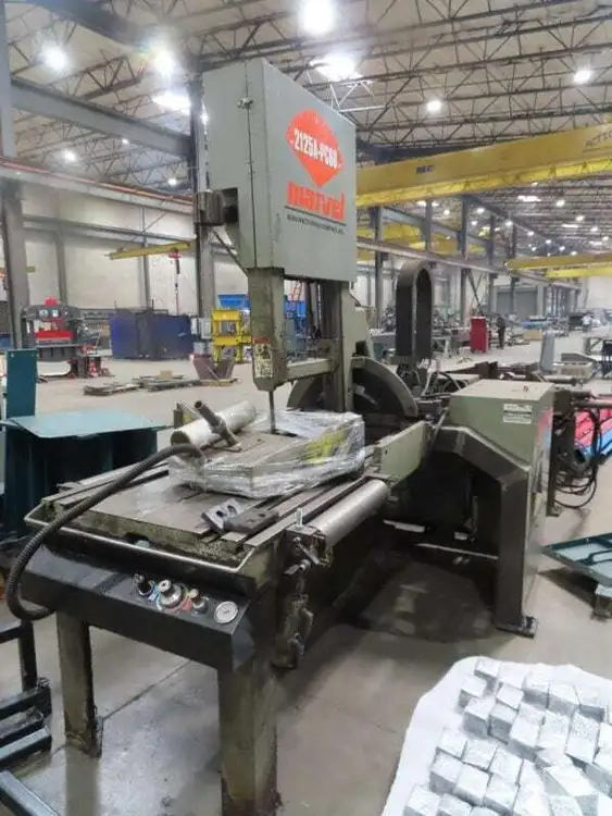 New | in-Stock 2006 MARVEL 2125A-PC3S-60 Vertical Band Saws Illinois US | Blackout Equipment, LLC 7 #174320