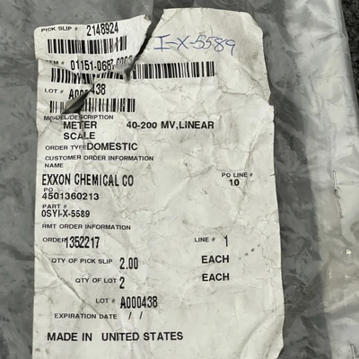 New | in-Stock Rosemount 01151-0687-0003 Meters - Misc California US | Davliegogo LLC #1706035