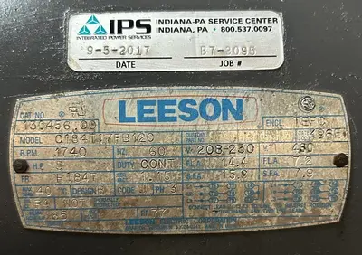Used LEESON C184T17FB12C Industrial Controls | Surplus Asset Holdings #1222068