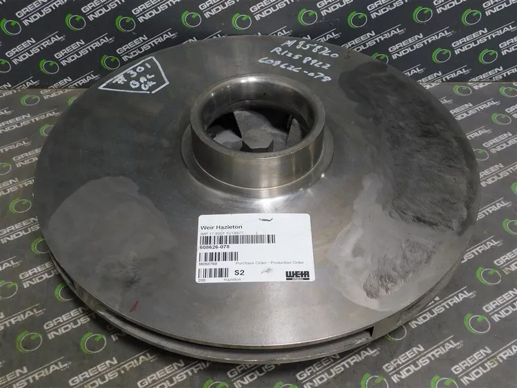 Used WEIR HAZLETON 608626-078 Pump Parts Wisconsin US | Green Industrial #683516