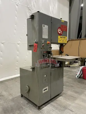 Used 1980 GROB 4V-18 Vertical Band Saws Michigan US | Vander Ziel Machinery Sales #480514