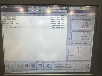 2015 MAKINO A51NX Horizontal Machining Centers | Clark Machinery Sales, LLC (12)