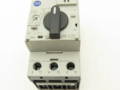 Allen Bradley 140M-C2E-B40 Circuit Breaker Motor Protection 2.5-4A Lot of 4