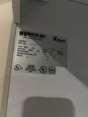 Used MASTER-BILT BMG-74 Display Refrigerators Florida US | BAM Discount Restaurant Equipment #1390508