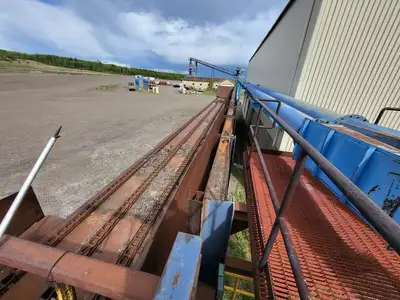 Infeed Log Conveyor for Chipper