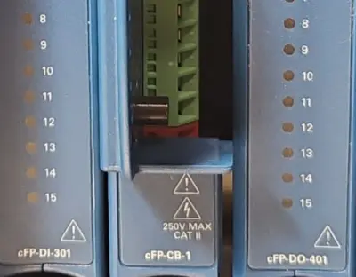 National Instruments cPF-BP-8 /2120/DI-301/CB-1/DO-401/AI-118/AO-210 (BIN325)