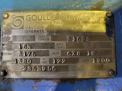 USED GOULDS 3175