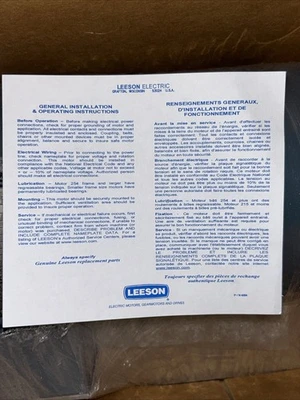 NEW Marathon Electric 5K49ZN8314C