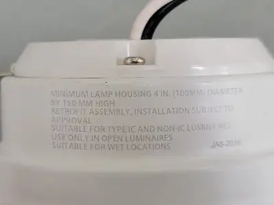 USED LITHONIA LIGHTING 4BEMW-LED-27K-90CRI-M6