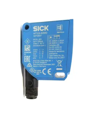 USED SICK WTT12L-B2562 PHOTOELECTRIC SENSOR 1072637 WTT12LB2562