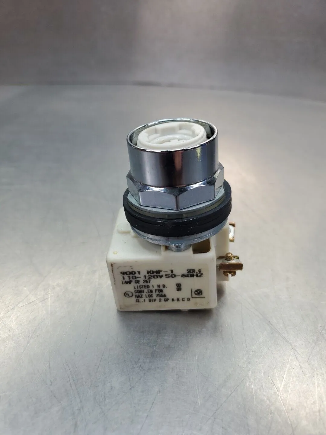 SQUARE D 9001-KMF-1 SER G Selector Switch, 110-120V. 4E-21
