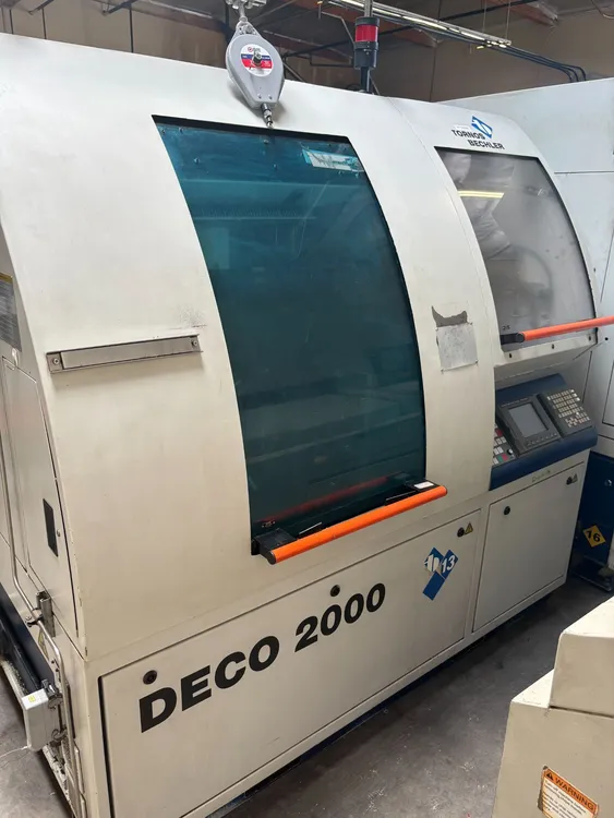 Used 2000 TORNOS-BECHLER DECO 2000/13 Swiss Type Automatic Screw Machines Arizona US | Midstate Machinery #1062064