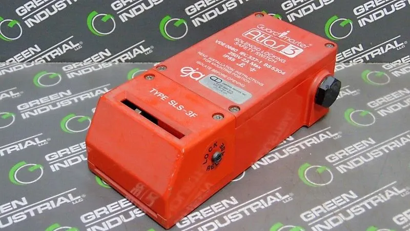 Guardmaster Atlas 3 Solenoid Locking Safety Switch with SLS-3F Used
