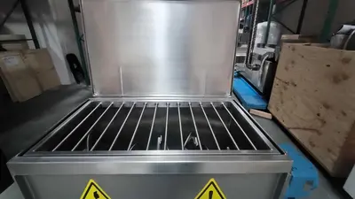 New 5 and 10 Cubic Foot Stainless Steel Ribbon Double Blenders in Stock in USA