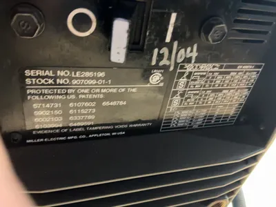 Used MILLER DYNASTY 200 PORTABLE AC/DC TIG AND STICK INVERTER WELDER Tig Welders Michigan US | Miedema Asset Management Group #1424981