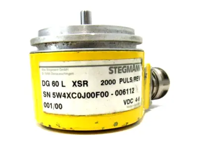 USED SICK DG-60-L-XSR-2000-PULS/REV ENCODER DG60LXSR2000PULSREV