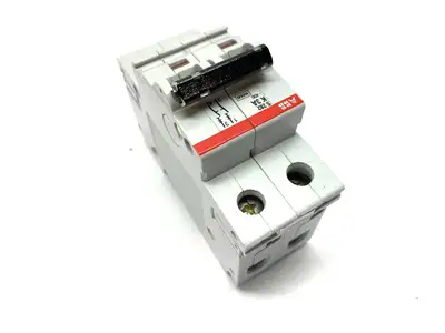 USED ABB CIRCUIT BREAKER 2 POLE, 3A, 480 VAC