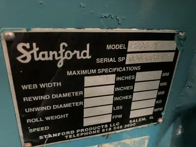 Used STANFORD _UNKNOWN_ Slitters & Slitting Lines Pennsylvania US | Global Equipment International, LLC #762982