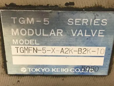 USED TOKYO KEIKI TGMFN-5-X-A2K-B2K-10