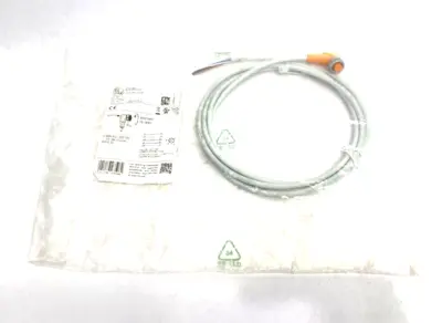 New | in-Stock IFM RIGHT ANGLE FEMALE CORDSET M12 2M ADOAH050SCS0002T05 Cable & Wire Michigan US | Maverick Industrial Sales #1091385