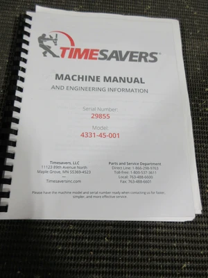 Used TIMESAVERS 4300 SERIES Grinders (misc) Minnesota US | Machinesused.com #1275544