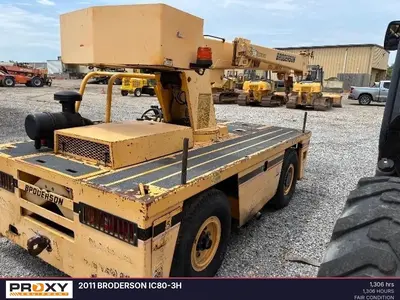 Used 2011 BRODERSON IC80-3H Carry Deck Cranes Louisiana US | Proxy Equipment #1425970