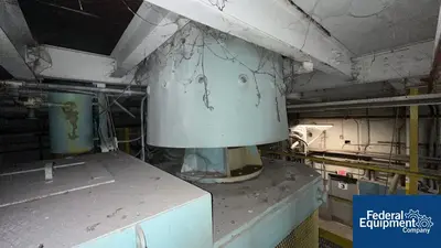 USED Papenmeier 1500 Liter Gunther Papenmeier High Intensity Mixer, 400 HP