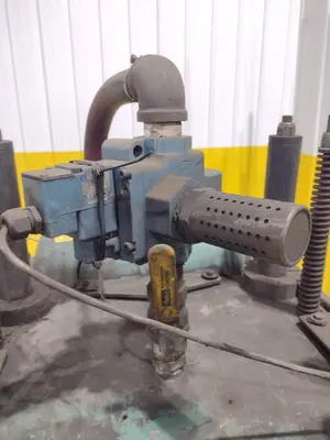 12 TON AIRAM 4-POST PNEUMATIC CUTOFF PRESS, 1" STROKE: STOCK #21330