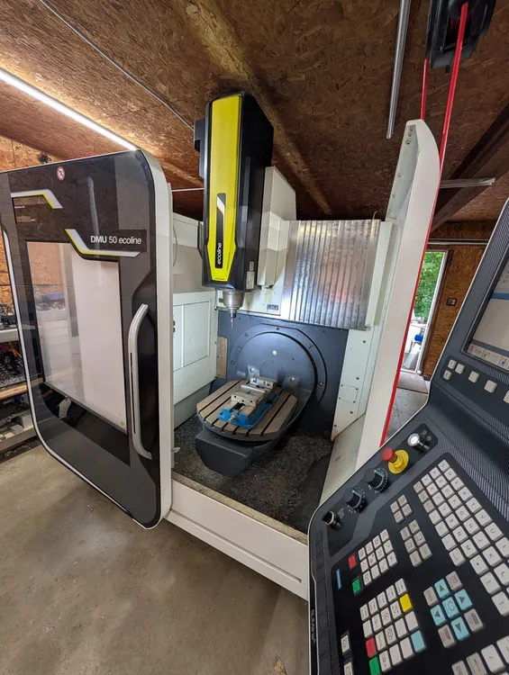 Used 2014 DMG MORI DMU 50 ECOLINE Universal Machining Centers Illinois US | Asset Exchange Corporation #1326454