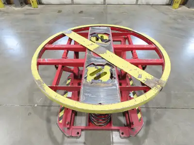 Southworth 4ZC16 Pallet Pal Positioner Spring Level Loader Turntable 4500Lb 28"H