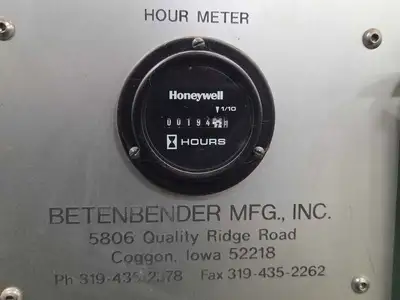 2015 BETENBENDER 10-1/4 Shears-Power Squaring Hydraul. | Asset Exchange Corporation (4)