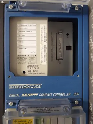 Indramat DDC01.2-N100A-DA02-01-FW Digital AC Servo Compact Controller Used