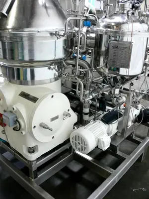 Westfalia CSC 20-01-476 hydro-hermetic separator skid.