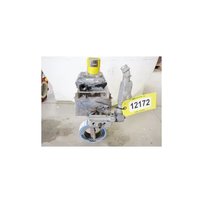 USED 4" KEYSTONE BUTTERFLY VALVE WAFER