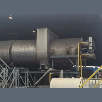 9ft Dia. x 60ft Long Rotary Drum Dryer
