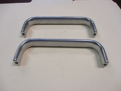 Used 4 3/4 " Chrome Door / Cabinet handles (Steel) QTY 2