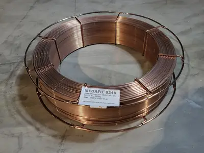 Precision Wound Seamless Flux Cored Wire, 2.4mm OD, 25kg