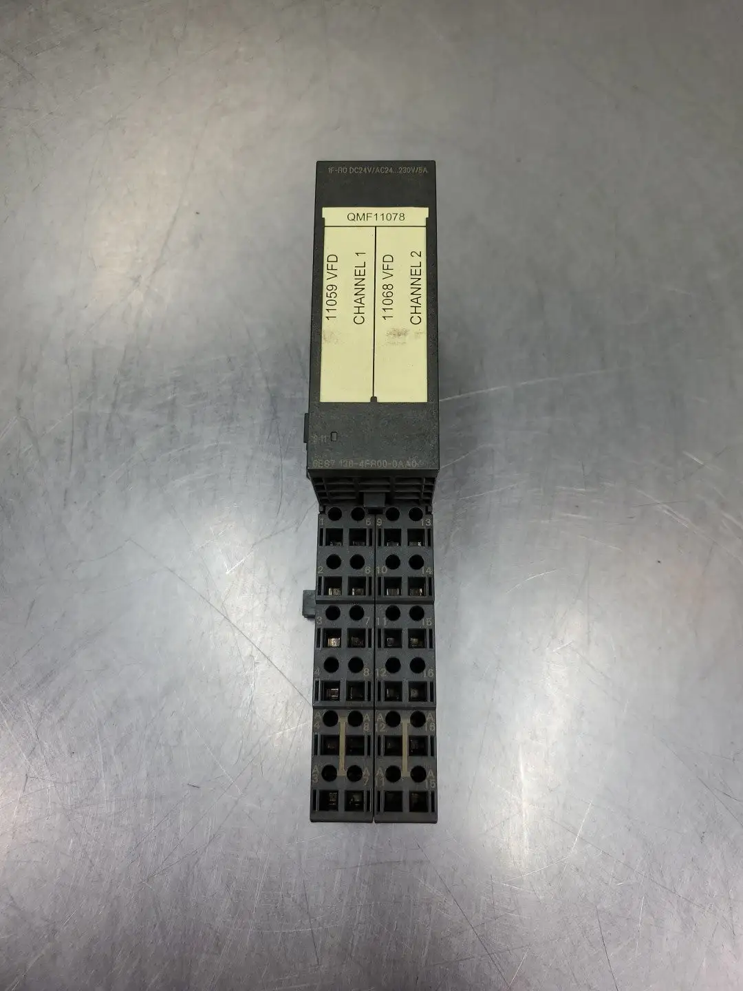 USED Siemens 6ES7138-4FR00-0AA0 POWER MODULE W/TM-E30C46-A1 BASE
