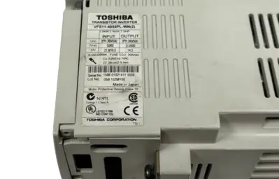 USED TOSHIBA VFS11-4055PL-WN TRANSISTOR INVERTER 7.5HP