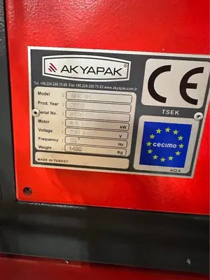 Used 2020 AKYAPAK APK81 Angle Bending Rolls Georgia US | The Equipment Hub #163273