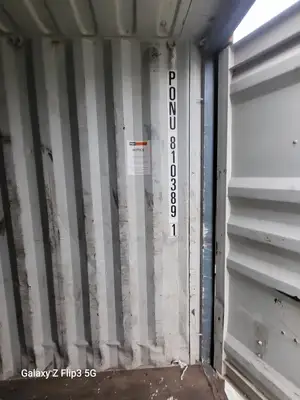 40 ft High Cube Shipping Container - PONU8103891