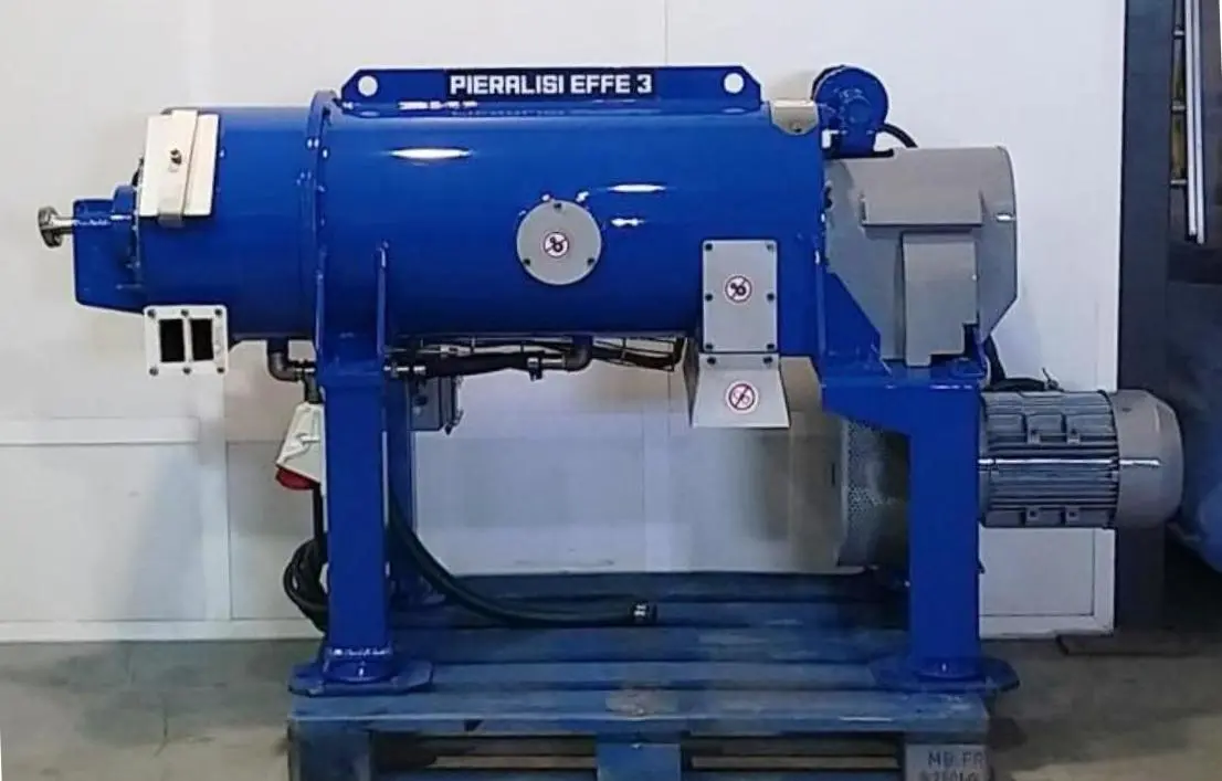 Pieralisi EFFE 3 olive oil tricanter centrifuge, SS.